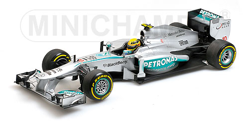 MERCEDES AMG PETRONAS F1 TEAM W04 – LEWIS HAMILTON – 2013 1:18 model