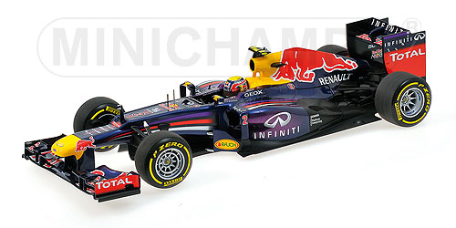 RED BULL RACING – MARK WEBBER – SHOWCAR 2013 1:18 model