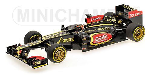 LOTUS F1 TEAM RENAULT – KIMI RÄIKKÖNEN – SHOWCAR 2013 L.E. 702 pcs. 1:18 model