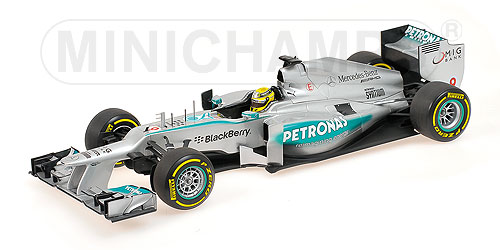 MERCEDES AMG F1 TEAM – NICO ROSBERG – SHOWCAR 2013 L.E. 300 pcs. 1:18 model