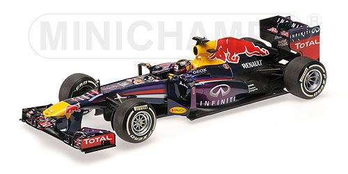 INFINITI RED BULL RACING RENAULT RB9 – SEBASTIAN VETTEL – WINNER INDIAN GP – WORLD CHAMPION 2013 L.E. 1002 pcs. 1:18 model
