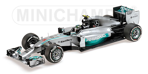 MERCEDES AMG PETRONAS F1 TEAM W05 – NICO ROSBERG – 2014 1:18 model