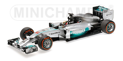 MERCEDES AMG PETRONAS F1 TEAM – F1 W05 – LEWIS HAMILTON – WINNER MALAYSIAN GP 2014 L.E. 600 pcs. 1:18 model
