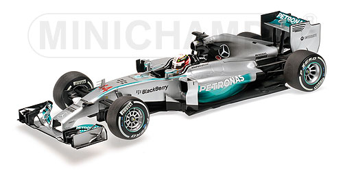 MERCEDES AMG PETRONAS F1 TEAM – F1 W05 – LEWIS HAMILTON – WINNER CHINESE GP 2014 L.E. 660 pcs. 1:18 model