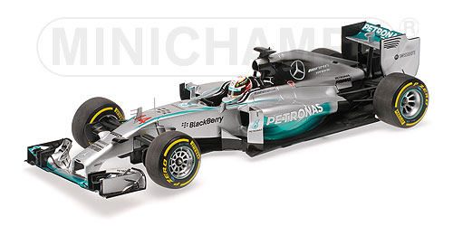 MERCEDES AMG PETRONAS F1 TEAM W05 – LEWIS HAMILTON – WINNER ABU DHABI GP 2014 - L.E. 1104 pcs. 1:18 model