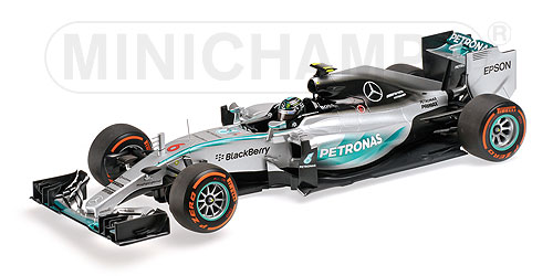 MERCEDES AMG PETRONAS F1 TEAM – F1 W06 HYBRID – NICO ROSBERG – JAPANESE GP 2015 L.E. 504 pcs. 1:18 model