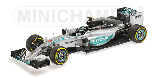 MERCEDES AMG PETRONAS F1 TEAM – F1 W06 HYBRID – NICO ROSBERG – USA GP 2015 L.E. 504 pcs. 1:18 model