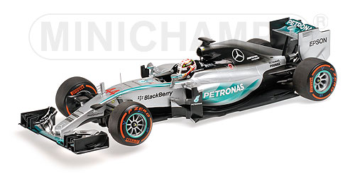 MERCEDES AMG PETRONAS F1 TEAM – F1 W06 HYBRID – LEWIS HAMILTON – WINNER JAPANESE GP 2015 L.E. 504 pcs. 1:18 model