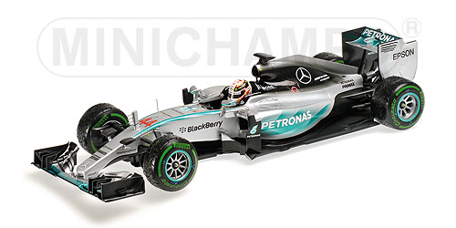MERCEDES AMG PETRONAS F1 TEAM – F1 W06 HYBRID – LEWIS HAMILTON – WINNER USA GP 2015 L.E. 504 pcs. 1:18 model