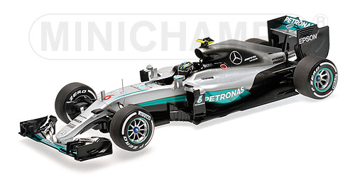 MERCEDES AMG PETRONAS F1 TEAM – F1 W07 HYBRID – NICO ROSBERG – 2016 1:18 model