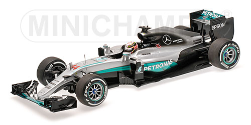MERCEDES AMG PETRONAS F1 TEAM – F1 W07 HYBRID – LEWIS HAMILTON – 2016 1:18 model