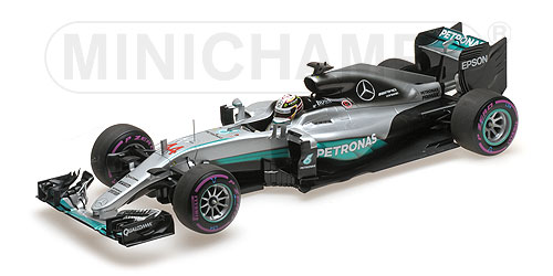 MERCEDES AMG PETRONAS FORMULA ONE TEAM F1 W07 HYBRID – LEWIS HAMILTON – WINNER ABU DHABI GP 2016 L.E. 300 pcs. 1:18 model