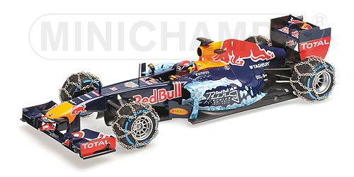 RED BULL RACING TAG HEUER RB7 – MAX VERSTAPPEN – SNOW DEMONSTR. RUN – KITZBÜHEL 14TH JANUARY 2016 L.E. 1500 pcs. 1:18 model
