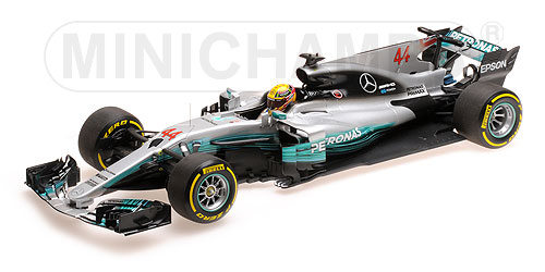 MERCEDES AMG PETRONAS FORMULA ONE TEAM F1 W08 EQ POWER+ – LEWIS HAMILTON – WINNER SPANISH GP 2017 1:18 model