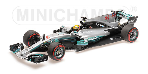 MERCEDES AMG PETRONAS FORMULA ONE TEAM F1 W08 EQ POWER+ – LEWIS HAMILTON – MEXICAN GP 2017 – WC L.E. 1104 pcs. 1:18 model