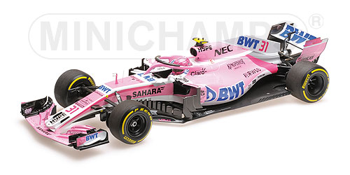 SAHARA FORCE INDIA F1 MERCEDES VJM11 – ESTEBAN OCON – 2018 1:18 model