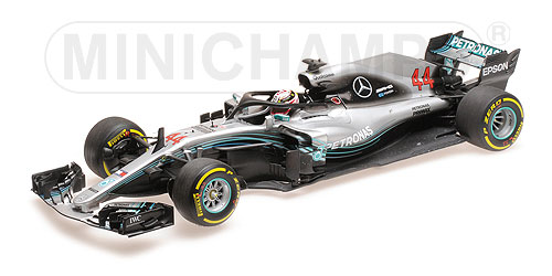 MERCEDES AMG PETRONAS FORMULA ONE TEAM F1 W09 EQ POWER+ – LEWIS HAMILTON – 2018 1:18 model