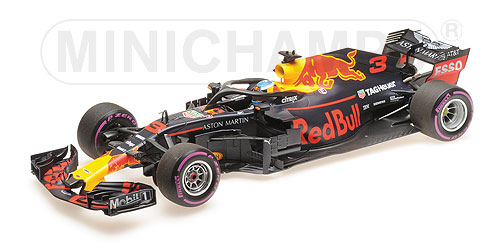 ASTON MARTIN RED BULL RACING TAG-HEUER RB14 – DANIEL RICCIARDO – WINNER MONACO GP 2018 L.E. 318 pcs. 1:18 model