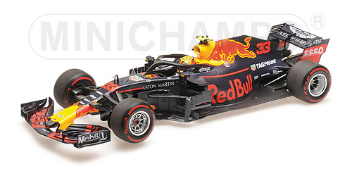 ASTON MARTIN RED BULL RACING TAG-HEUER RB14 – MAX VERSTAPPEN – WINNER AUSTRIAN GP 2018 L.E. 402 pcs. 1:18 model