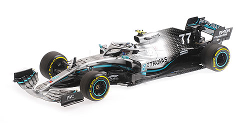 MERCEDES-AMG PETRONAS MOTORSPORT F1 W10 EQ POWER – VALTTERI BOTTAS – 2ND PLACE CHINESE GP 2019 - L.E. 120 pcs. 1:18 model