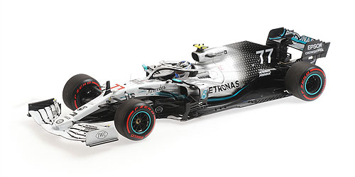 MERCEDES-AMG PETRONAS MOTORSPORT F1 W10 EQ POWER+ – VALTTERI BOTTAS – GERMAN GP 2019 1:18 model