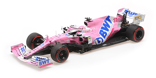 BWT RACING POINT F1 TEAM MERCEDES RP20 – NICO HULKENBERG – 70TH ANNIVERSARY GP 2020 - L.E. 432 pcs. 1:18 model