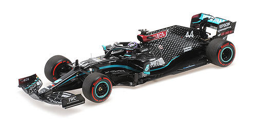 MERCEDES-AMG PETRONAS FORMULA ONE TEAM W11 EQ PERFORMANCE – LEWIS HAMILTON – WINNER TUSCAN GP 2020 1:18 model