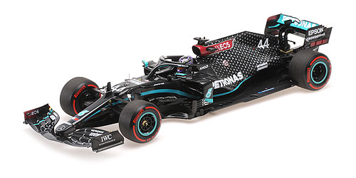 MERCEDES-AMG PETRONAS FORMULA ONE TEAM W11 EQ PERFORMANCE – L.HAMILTON – 91st F1 WIN EIFEL GP 2020 - L.E. 2200 pcs. 1:18 model
