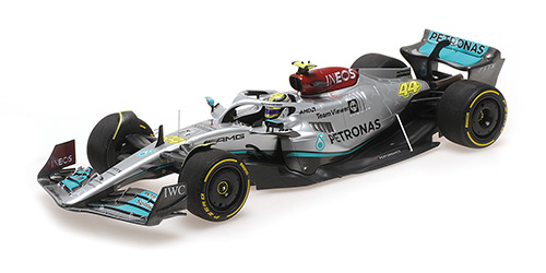 MERCEDES-AMG PETRONAS FORMULA ONE TEAM F1 W13 E PERFORMANCE – LEWIS HAMILTON – SPAIN GP 2022 - L.E. 1248 pcs. 1:18 model