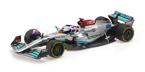 MERCEDES-AMG PETRONAS FORMULA ONE TEAM F1 W13 E PERFORMANCE – GEORGE RUSSELL – MIAMI GP 2022 - L.E. 450 pcs. 1:18 model