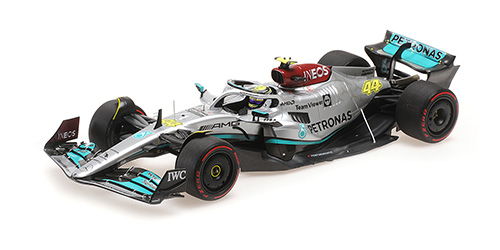MERCEDES-AMG PETRONAS FORMULA ONE TEAM F1 W13 E PERFORMANCE – LEWIS HAMILTON – BRAZILIAN GP 2022 - L.E. 336 pcs. 1:18 model