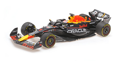 ORACLE RED BULL RACING RB19 – MAX VERSTAPPEN – WINNER JAPANESE GP – 2023 - L.E. 180 pcs. 1:18 model