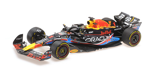 ORACLE RED BULL RACING RB19 – MAX VERSTAPPEN – WINNER AUSTIN GP 2023 - L.E. 336 pcs. 1:18 model