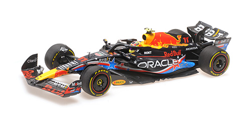 ORACLE RED BULL RACING RB19 – SERGIO PÉREZ – AUSTIN GP 2023 - L.E. 102 pcs. 1:18 model