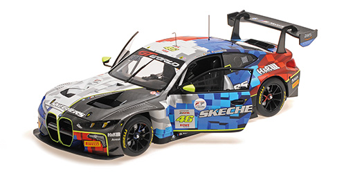 BMW M4 GT3 EVO  TEAM WRT – ROSSI-MAGNUSSEN-RAST  24H SPA 2025 1:18 model