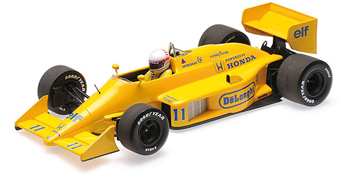 LOTUS HONDA 99T – SATORU NAKAJIMA – MONACO GP 1987 - L.E. 300 pcs. 1:18 model