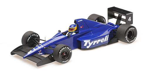 TYRRELL FORD 018 – MICHELE ALBORETO – 3RD PLACE MEXICAN GP 1989 1:18 model