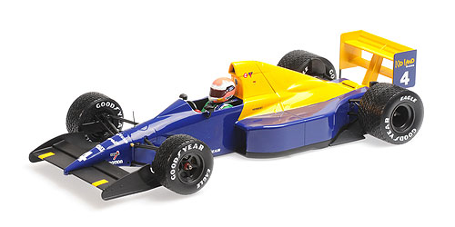 TYRRELL FORD 018 – JOHNNY HERBERT – BELGIAN GP 1989 - L.E. 204 pcs. 1:18 model