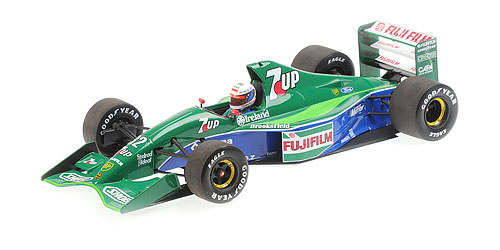 JORDAN FORD 191 – BERTRAND GACHOT – 6TH PLACE BRITISH GP 1991 - L.E. 204 pcs. 1:18 model