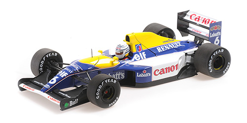 WILLIAMS RENAULT FW14B – RICARDO PATRESE – 1992 1:18 model