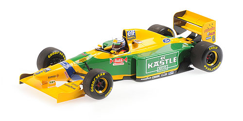 BENETTON FORD B193 – RICARDO PATRESE – 3RD PLACE BRITISH GP 1993 - L.E. 150 pcs. 1:18 model