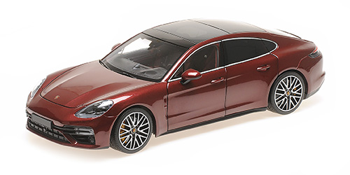 PORSCHE PANAMERA TURBO S – 2020 – RED METALLIC 1:18 model