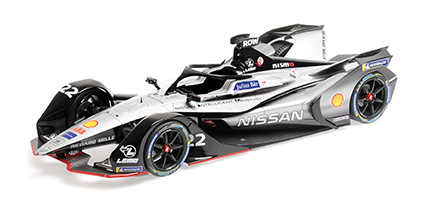 FORMULA E SEASON 5 – NISSAN E.DAMS – OLIVER ROWLAND 1:18 model