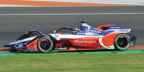 FORMULA E SEASON 5 – MAHINDRA RACING – PASCALWEHRLEIN 1:18 model