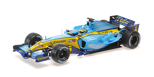 RENAULT F1 TEAM R25 – GIANCARLO FISICHELLA – WINNER AUSTRALIAN GP 2005 1:18 model