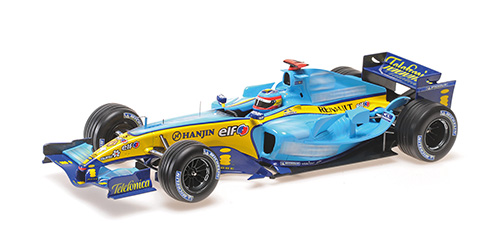 RENAULT F1 TEAM R25 – FERNANDO ALONSO – WINNER BAHRAIN GP 2005 1:18 model