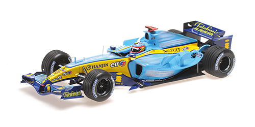 RENAULT F1 TEAM R25 – FERNANDO ALONSO – WINNER SAN MARINO GP 2005 1:18 model