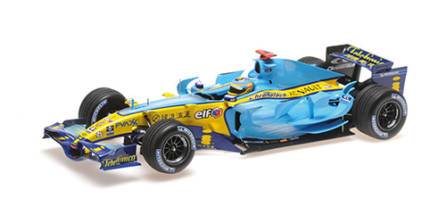 RENAULT F1 TEAM R26 – FERNANDO ALONSO – CHINA GP 2006 - L.E. 264 pcs. 1:18 model