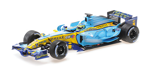 RENAULT F1 TEAM R26 – GIANCARLO FISICHELLA – 3RD PLACE CHINA GP 2006 1:18 model