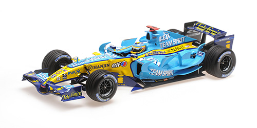 RENAULT F1 TEAM R26 – FERNANDO ALONSO – BRAZIL GP 2006 – WORLD CHAMPION 1:18 model